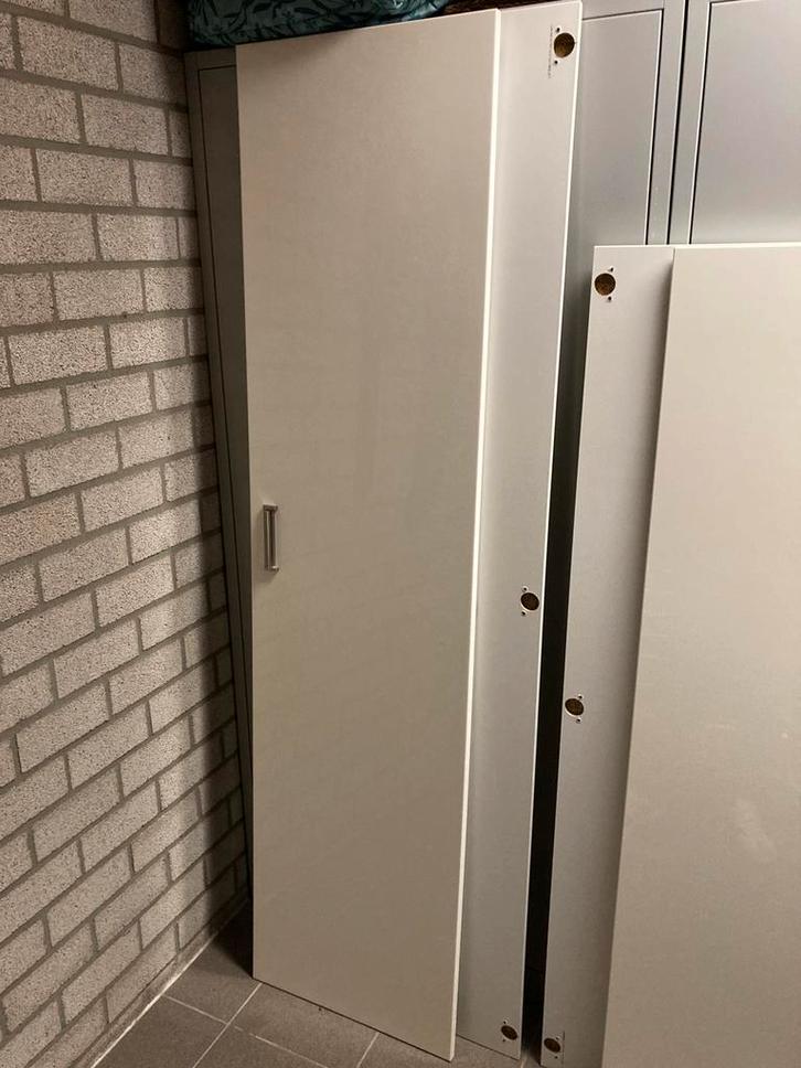 Pax (IKEA) 4 kastdeuren en 4 lades. Hoogglans wit., Huis en Inrichting, Kasten | Kledingkasten, Gebruikt, 200 cm of meer, Minder dan 50 cm