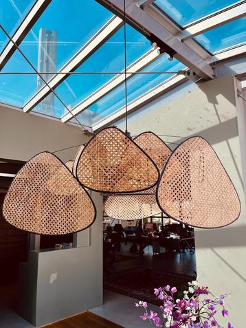 Market Set rotan hanglamp beschikbaar voor biedingen