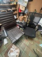 2 bureaustoelen, Gebruikt, Zwart, Ophalen of Verzenden, Bureaustoel