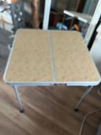 Klaptafel camping 78x78 cm - Zo goed als nieuw!, Ophalen of Verzenden, Zo goed als nieuw, Campingtafel