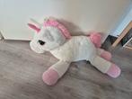 Witte eenhoorn knuffel groot, Kinderen en Baby's, Speelgoed | Knuffels en Pluche, Ophalen of Verzenden, Zo goed als nieuw, Overige typen