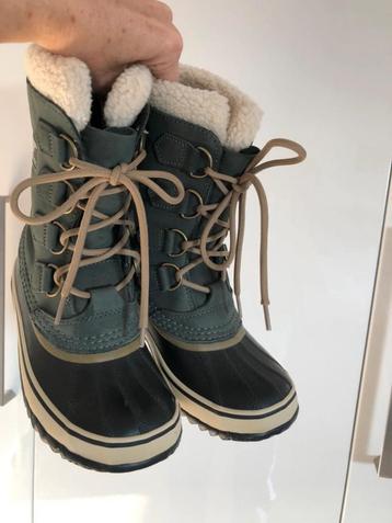 Sorel leren snowboots waterdicht laarzen maat 37 beschikbaar voor biedingen