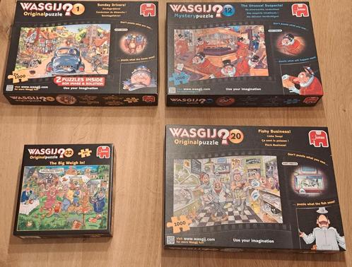 Puzzels Wasgij,  Falcon,  Gibsons,  Ravensburger,  Heye, Edu, Hobby en Vrije tijd, Denksport en Puzzels, Zo goed als nieuw, Meer dan 1500 stukjes