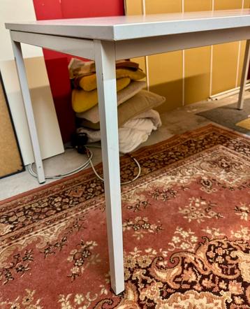 Ahrend vintage stalen bureau + ladenblok grijs (170x85cm) beschikbaar voor biedingen