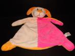 TOI TOYS HOND BABY ANIMAL BLANKIE KNUFFELDOEKJE VELOURS HALF, Ophalen of Verzenden, Nieuw, Hond