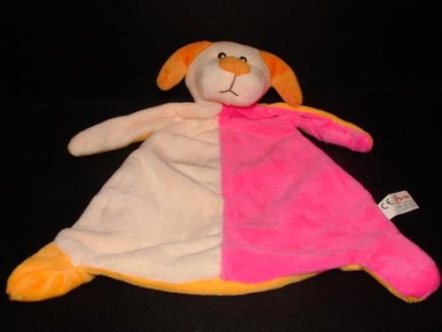 TOI TOYS HOND BABY ANIMAL BLANKIE KNUFFELDOEKJE VELOURS HALF, Kinderen en Baby's, Speelgoed | Knuffels en Pluche, Nieuw, Hond