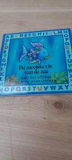De Mooiste Vis van de Zee leert het alfabet, 3 tot 4 jaar, Ophalen of Verzenden, Zo goed als nieuw, Uitklap-, Voel- of Ontdekboek