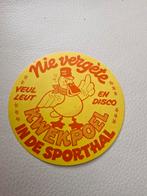 1607 Zwekpôl in de Sporthal Sticker, Ophalen of Verzenden, Gebruikt