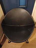 Niels Gammelgaard jaren 90 LIPS stoel ikea, Huis en Inrichting, Stoelen, Ophalen, Kunststof, Gebruikt, Zwart