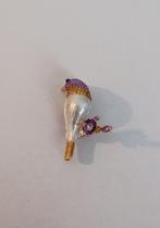 Vogel broche, Sieraden, Tassen en Uiterlijk, Broches, Overige materialen, 4 tot 7 cm, Overige kleuren, Nieuw
