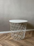 Bijzettafel Kvistbro Ikea, Minder dan 55 cm, Rond, Ophalen of Verzenden, Zo goed als nieuw