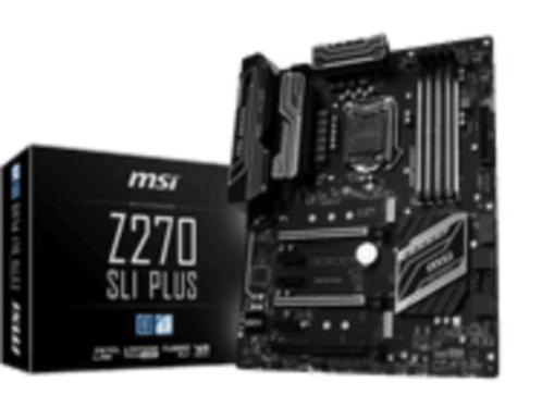 Motherload™ - MSI Z270 SLI Plus Socket 1151 ATX mamaplank, Computers en Software, Moederborden, Zo goed als nieuw, DDR4, Ophalen of Verzenden