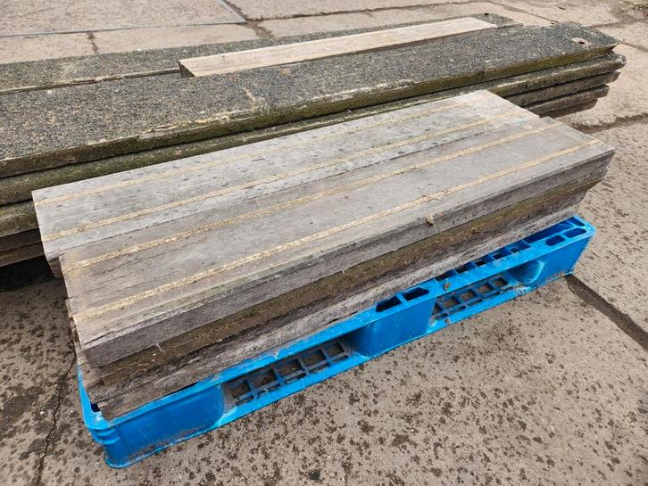 Hardhouten planken, beschoeiings planken, balken,, Tuin en Terras, Palen, Balken en Planken, Gebruikt, Planken, 250 cm of meer