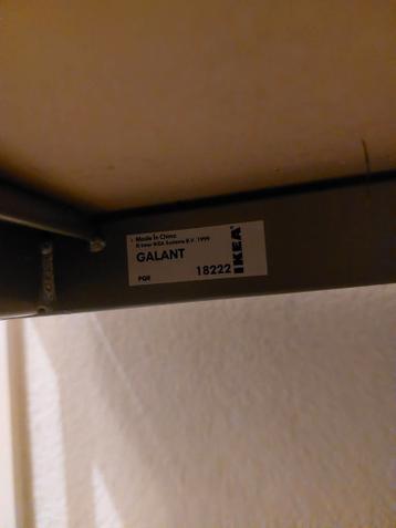 Bureautafel met bureaustoel - IKEA Galant - afbeelding 4