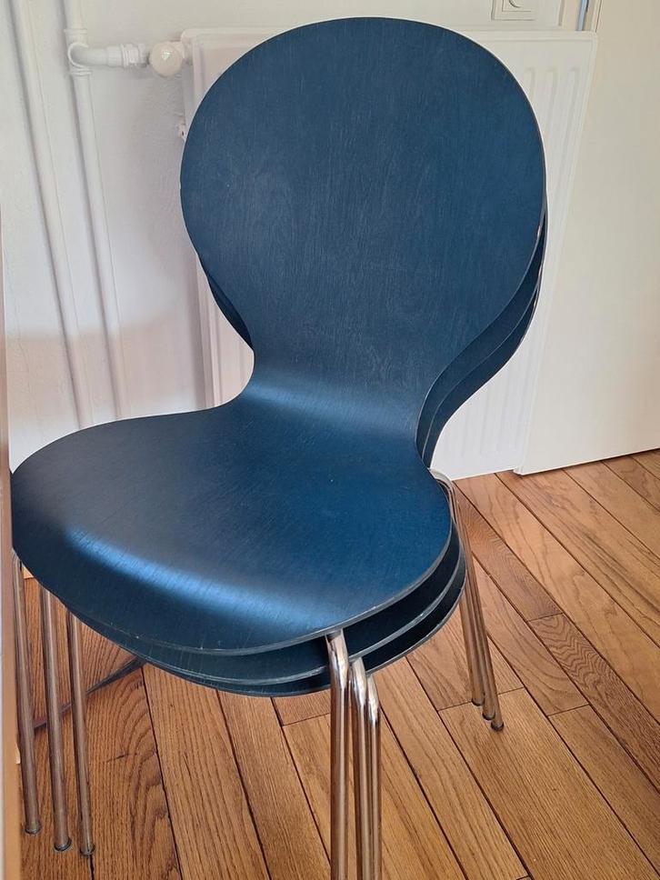 3 stoelen - gratis, Huis en Inrichting, Stoelen, Gebruikt, Ophalen