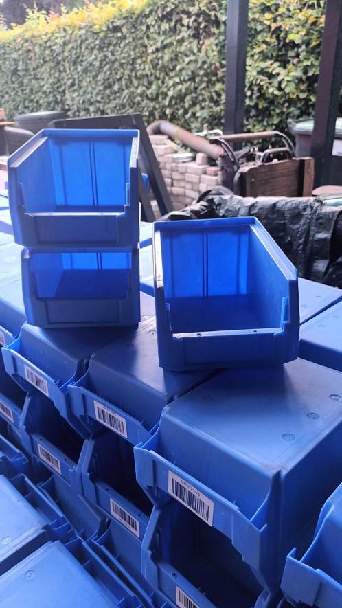 Demo Magazijnbakken , Grijpbakken van Schafer , afm 23x15x13, Doe-het-zelf en Verbouw, Kratten en Dozen, Zo goed als nieuw, Bak of Kist
