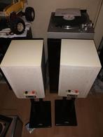 kef cresta & compact, Ophalen of Verzenden, Minder dan 60 watt, Front, Rear of Stereo speakers, Overige merken