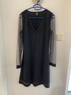 Zwarte jurk met glitters maat M, Maat 38/40 (M), Zwart, Sheilay, Ophalen of Verzenden