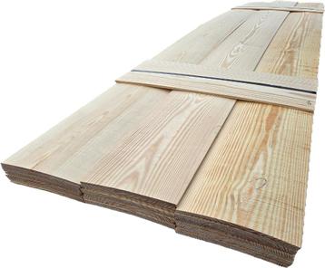 27 m² Lariks Planken Geschaafd aan één zijde - nr: TP284 beschikbaar voor biedingen