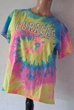 Colortone Tie Dye Curacao T-shirt Maat M, Kleding | Dames, Maat 38/40 (M), Overige kleuren, Ophalen of Verzenden, Korte mouw