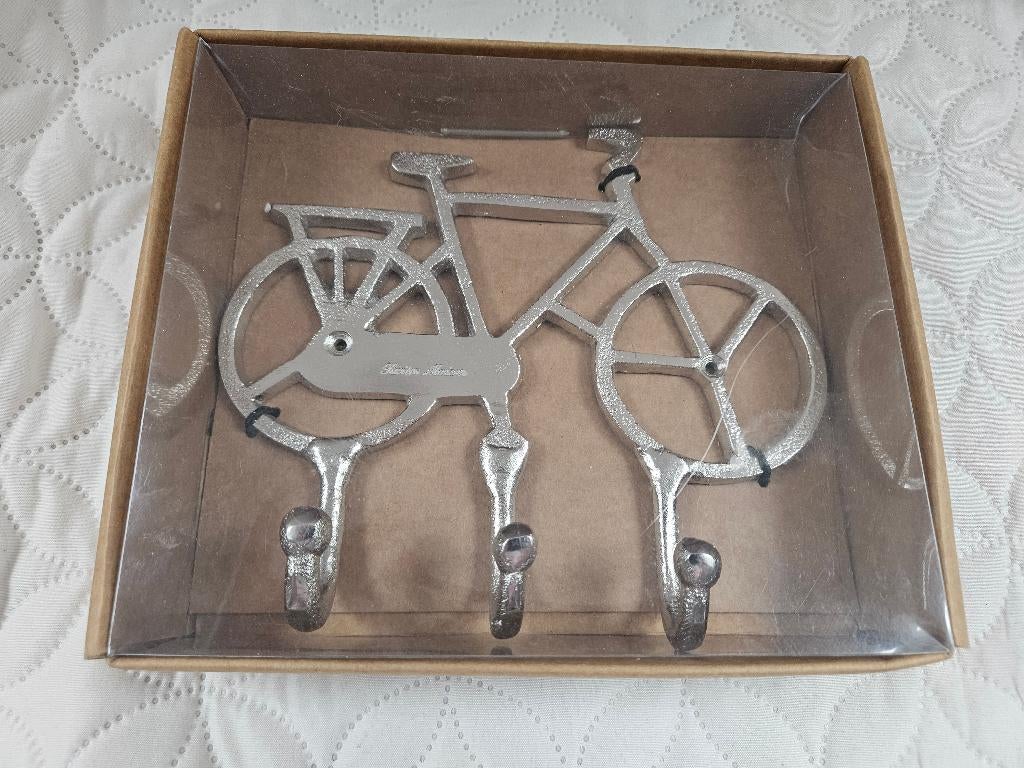 Riviera Maison Happy Bike Keyholder Te Koop!, Wandhaken, Nieuw, Ophalen of Verzenden, Minder dan 100 cm