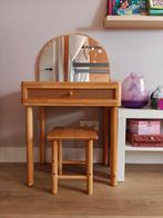 Kaptafel meiden kinder make up tafel met spiegel, Zo goed als nieuw, Minder dan 100 cm, Hout, 50 tot 100 cm