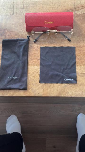 Cartier zonnebril helemaal nieuw beschikbaar voor biedingen