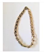 goudkleur schakel/armband/lengte 21 cm, Sieraden, Tassen en Uiterlijk, Ophalen of Verzenden, Zo goed als nieuw, Goud, Overige materialen
