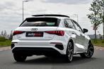 Audi A3 Sportback 40 TFSI e S-Line. Pano, ACC, HUD, Keyless,, Stof, Gebruikt, Zwart, 4 cilinders