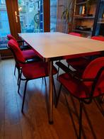 Gispen 686 Tafel Wit - Dutch Originals 160*90, Ophalen, Gebruikt, 100 tot 150 cm, 150 tot 200 cm