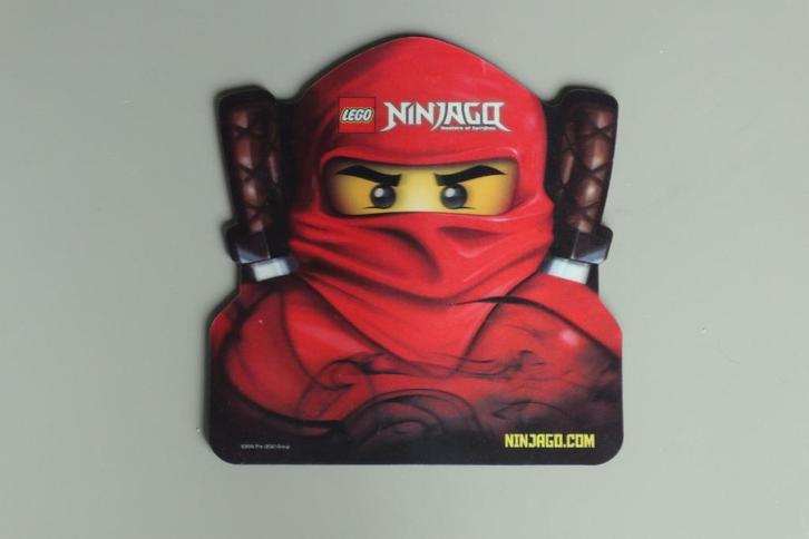 muismat muis mat ninjago Lego rood 3D, Computers en Software, Muismatten, Gebruikt, Ophalen of Verzenden