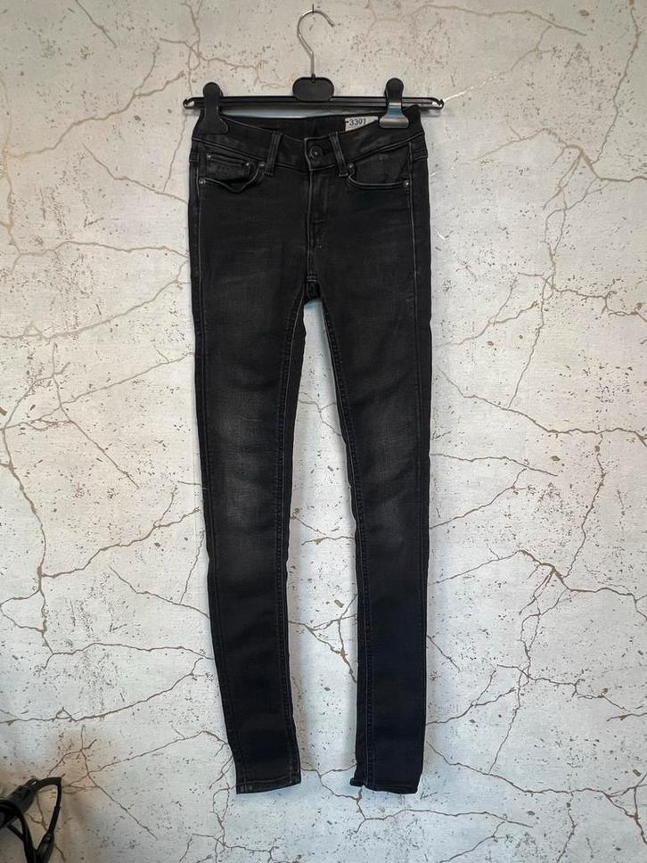 Zwarte G-Star RAW Jeans  Maat 24 lengte 34 of 164, Kleding | Dames, Spijkerbroeken en Jeans, Zo goed als nieuw, W27 (confectie 34) of kleiner