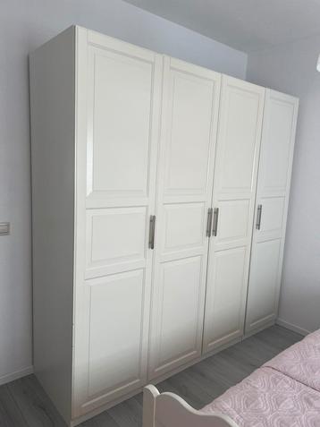 Ikea paxkast kledingkast wit gebruikt