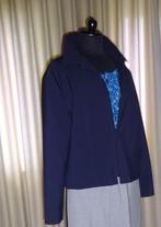 NIEUW Maat 44. stretch gevoerd jasje met ritssluiting., Blauw, Maat 42/44 (L), Nieuw, Ophalen of Verzenden