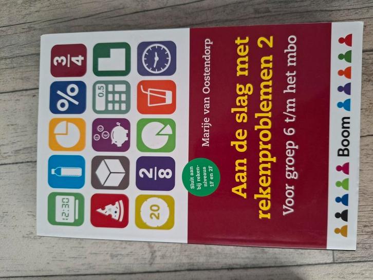 Marije van Oostendorp - Aan de slag met rekenproblemen 2, Boeken, Wetenschap, Zo goed als nieuw, Ophalen of Verzenden