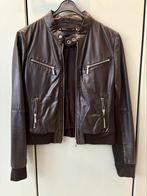 Leren biker jasje , merk Studio Ar, Kleding | Dames, Ophalen of Verzenden, Zo goed als nieuw, Maat 38/40 (M), Zwart