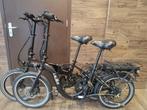 2x Lacros elektrische vouwfietsen., Fietsen en Brommers, Elektrische fietsen, Ophalen, Zo goed als nieuw, 50 km per accu of meer