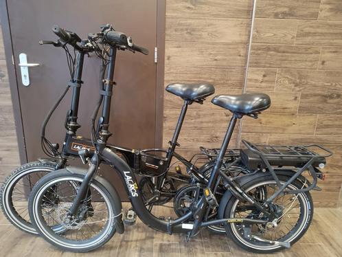 2x Lacros elektrische vouwfietsen., Fietsen en Brommers, Elektrische fietsen, Zo goed als nieuw, Overige merken, 50 km per accu of meer