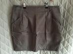 Amisu grijze rok college style maat 38 (2b26)