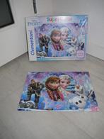 Compleet! Clementoni SuperColor glitter legpuzzel Frozen 104, Ophalen of Verzenden, Minder dan 500 stukjes, Zo goed als nieuw