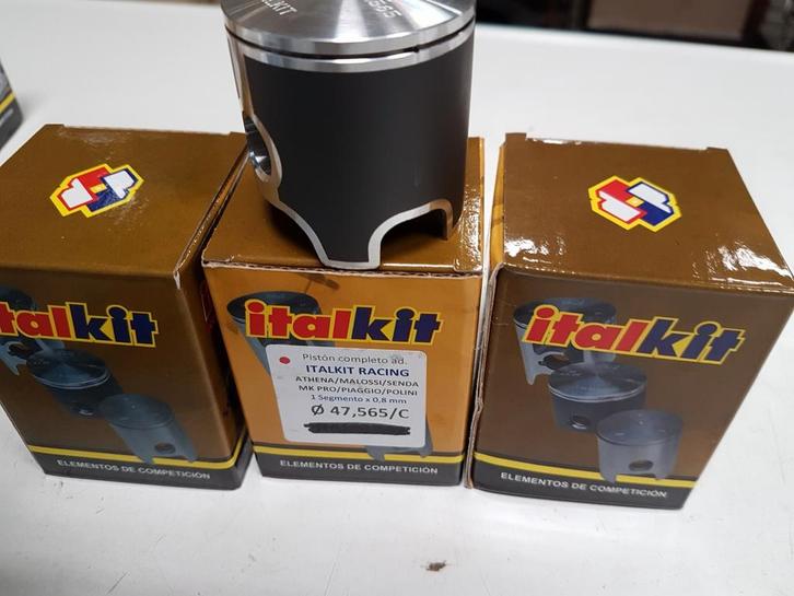 Polini Evo zuiger made by Vertex, Fietsen en Brommers, Brommeronderdelen | Algemeen, Nieuw, Cilinder, Ophalen of Verzenden