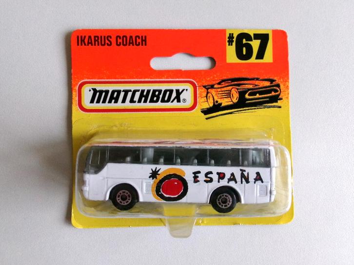 Ikarus Coach España wit 1:140 Matchbox (NIEUW), Hobby en Vrije tijd, Modelauto's | Overige schalen, Nieuw, Bus of Vrachtwagen