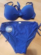 Electric blue push up bikini maat 36 75B, Ophalen of Verzenden, Nieuw, Blauw, Bikini