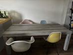 Mos Design tafel eetkamertafel 90 x 200 x 75, Ophalen, 50 tot 100 cm, Vijf personen of meer, 150 tot 200 cm