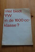 Volkswagen 1600 ponton klasse uitgave 01-1967, Ophalen of Verzenden, Gelezen, Volkswagen