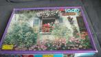 Puzzel huis met bloemen 1000 stukjes, Hobby en Vrije tijd, Denksport en Puzzels, Ophalen of Verzenden, 500 t/m 1500 stukjes, Legpuzzel