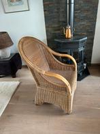 Rotan fauteuil, Ophalen, Gebruikt, Minder dan 75 cm, Riet of Rotan