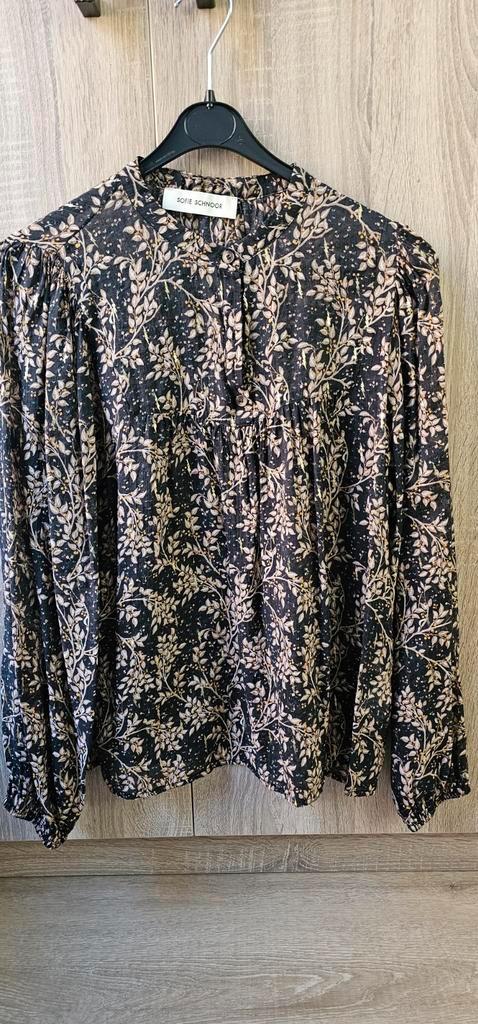 Tuniek Sofie Schnoor mt XS / 36, Kleding | Dames, Blouses en Tunieken, Gedragen, Maat 36 (S), Zwart, Ophalen of Verzenden