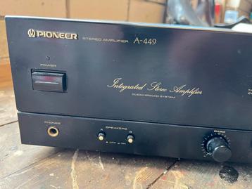 Opruiming: Pioneer A-449 Stereo Versterker beschikbaar voor biedingen