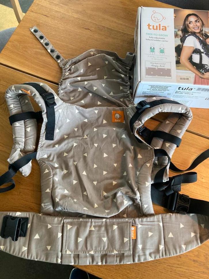 Tula draagdoek Free to Grow, Kinderen en Baby's, Babydragers en Draagdoeken, Zo goed als nieuw, Draagzak, Buik of Rug, Overige merken